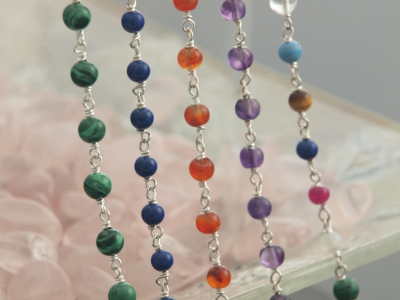 Crystal Bead Choker Necklaces